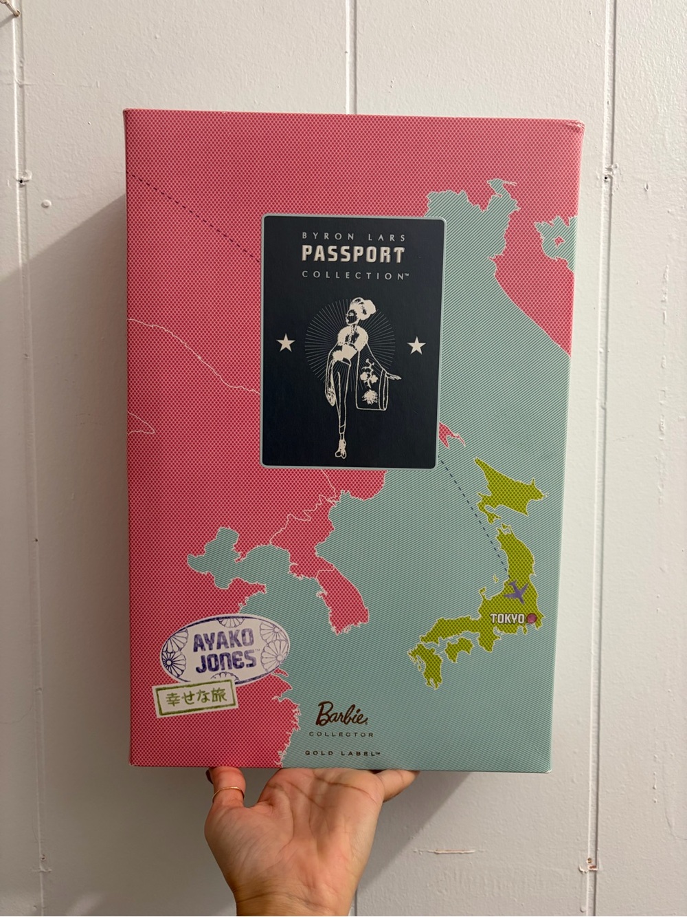 Ayako Jones Barbie Doll Byron Lars Passport Collection Gold Label 2009 Mattel